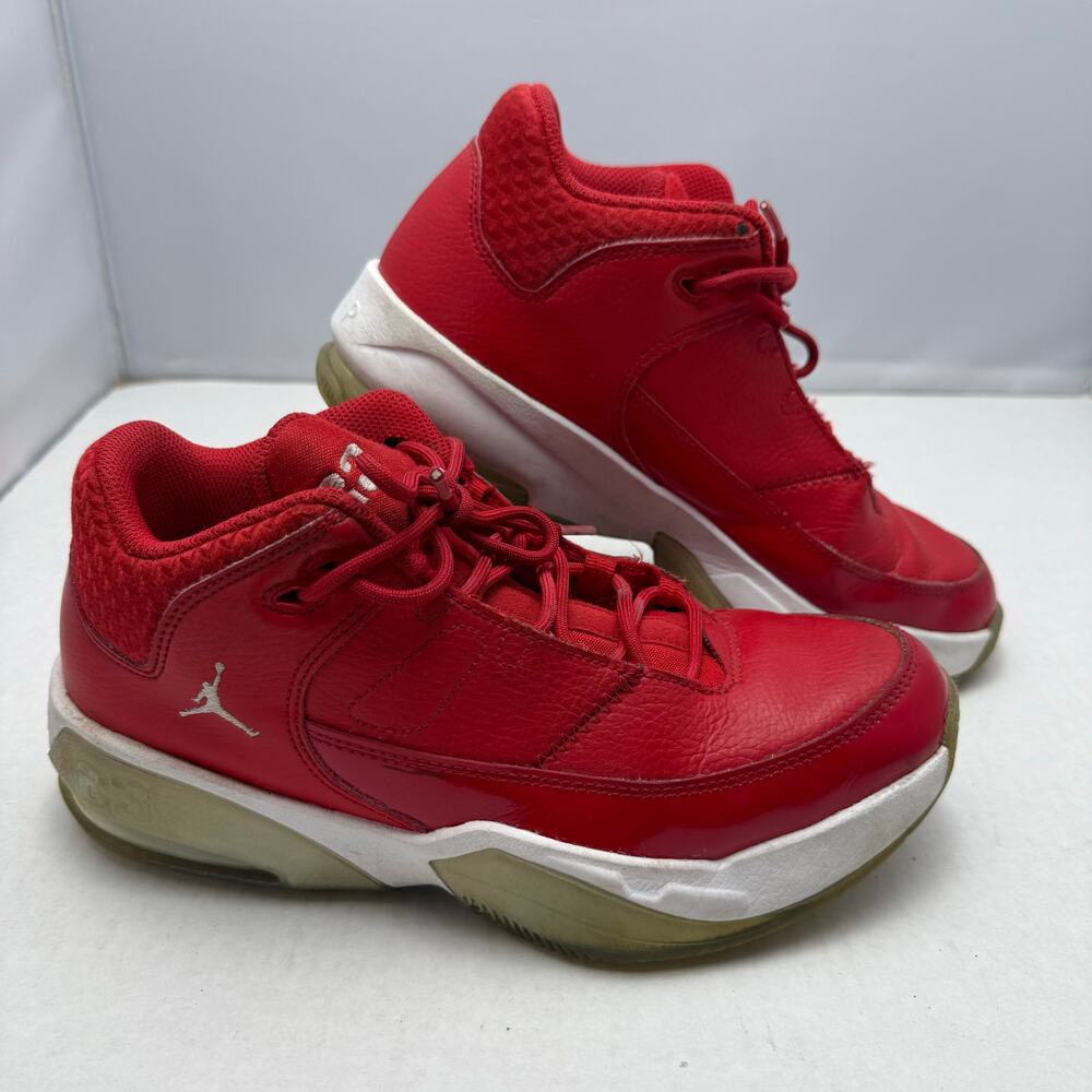 Nike Boys Air Jordan Max 3 Aura DA8021-600 Red Basketball Shoes Sneakers Sz 6.5Y